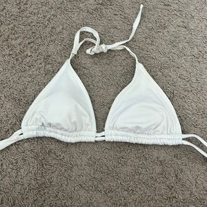 Kona Sol White Bikini Top